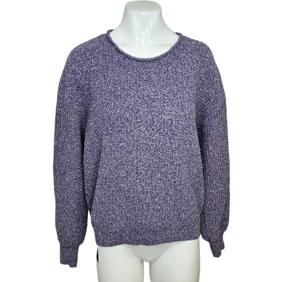 Frank & Oak Womens Wool Blend Sweater Size XS Purple - Picture 1 of 6